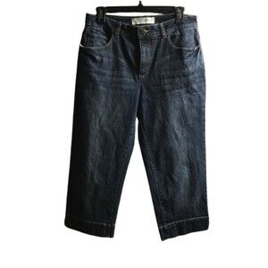 Fashion Bug Women's Capri Pants BlueSize 10  Denim Jeans